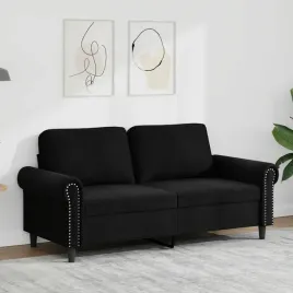 vidaxl-sofa-2-osobowa-czarna-140-cm-tapicerowana-aksamitem