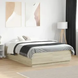 vidaxl-rama-lozka-z-led-dab-sonoma-140x190-cm