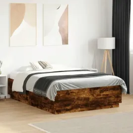 vidaxl-rama-lozka-z-led-przydymiony-dab-120x190-cm