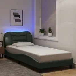 vidaxl-rama-lozka-z-led-bez-materaca-hvar-ciemnoszara-80x200-cm-tkanina