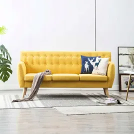 vidaxl-3-osobowa-sofa-tapicerowana-tkanina-172x70x82-cm-zolta