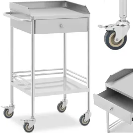 wozek-hotelowy-serwisowy-stal-2-polki-szuflada-62-x-82-x-46-cm