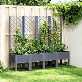 vidaxl-donica-ogrodowa-z-kratka-niebieskoszara-160x40x142-cm-pp