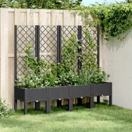 vidaxl-donica-ogrodowa-z-kratka-czarna-160x40x142-cm-pp