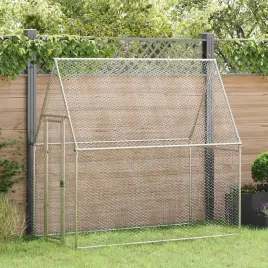 vidaxl-klatka-dla-kurczat-srebrna-200x100x190-cm-stal-galwanizowana