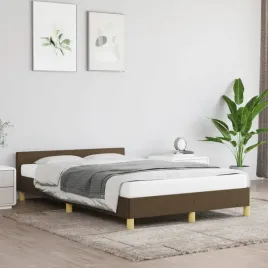 vidaxl-rama-lozka-bez-materaca-ciemny-braz-120x190-cm-tkanina
