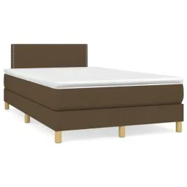 vidaxl-lozko-kontynentalne-z-materacem-brazowe-120x190-cm-tkanina