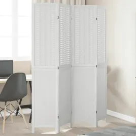 vidaxl-parawan-pokojowy-4-panelowy-bialy-lite-drewno-paulowni