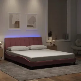 vidaxl-rama-lozka-z-led-bez-materaca-hanko-rozowa-160x200-cm-aksamitna