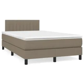 vidaxl-lozko-kontynentalne-z-materacem-taupe-120x190-cm-tkanina