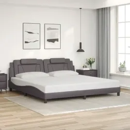 vidaxl-rama-lozka-viana-bez-materaca-szara-200x200-cm-sztuczna-skora