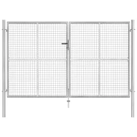vidaxl-brama-ogrodowa-galwanizowana-stal-306x200-cm-srebrna