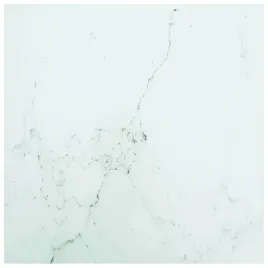 vidaxl-blat-stolu-bialy-40x40-cm-6-mm-szklo-ze-wzorem-marmuru