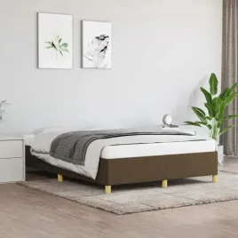 vidaxl-rama-lozka-bez-materaca-ciemnobrazowa-140x200-cm-tkanina