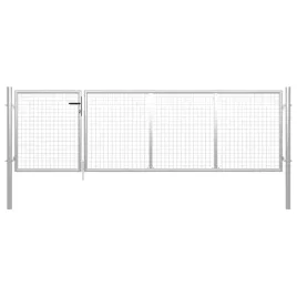 vidaxl-brama-ogrodzeniowa-stalowa-350-x-100-cm-srebrna
