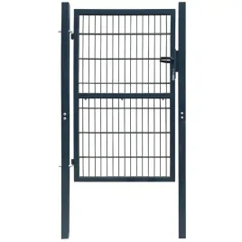 vidaxl-brama-ogrodzeniowa-2d-pojedyncza-antracytowo-szara-100x180-cm