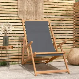 vidaxl-skladany-lezak-plazowy-lite-drewno-tekowe-szary
