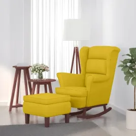 vidaxl-fotel-bujany-z-uszak-zolty-aksamit-i-lite-drewno