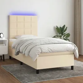 vidaxl-lozko-kontynentalne-z-materacem-kremowe-90x190-cm-tkanina