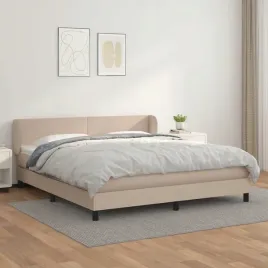 vidaxl-lozko-kontynentalne-z-materacem-cappuccino-ekoskora-180x200-cm