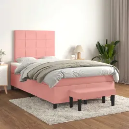 vidaxl-lozko-kontynentalne-z-materacem-rozowe-120x200-cm-aksamit