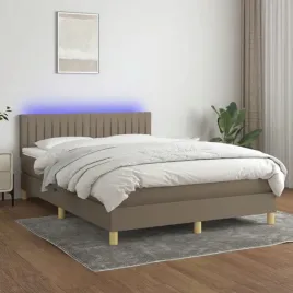 vidaxl-lozko-kontynentalne-z-materacem-taupe-140x190-cm-tkanina