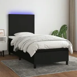 vidaxl-lozko-kontynentalne-z-materacem-czarne-90x190-cm-tkanina