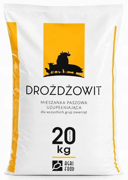 Drożdżowit 20KG Drożdże paszowe wzbogacone selenem