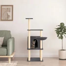 vidaxl-drapak-dla-kota-z-sizalowymi-slupkami-ciemnoszary-132-cm