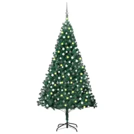 vidaxl-sztuczna-choinka-z-lampkami-i-bombkami-zielona-240-cm