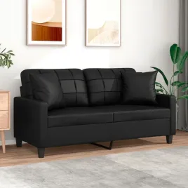 vidaxl-2-osobowa-sofa-z-poduszkami-czarna-140-cm-sztuczna-skora