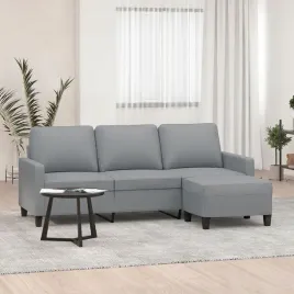 vidaxl-3-osobowa-sofa-z-podnozkiem-jasnoszara-180-cm-tkanina