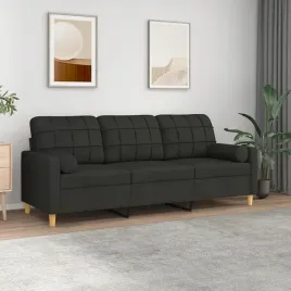 vidaxl-3-osobowa-sofa-z-poduszkami-czarna-180-cm-tkanina