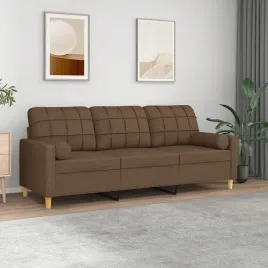 vidaxl-3-osobowa-sofa-z-poduszkami-brazowa-180-cm-tkanina