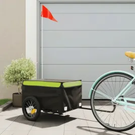 vidaxl-przyczepka-rowerowa-czarno-zielona-30-kg-zelazo
