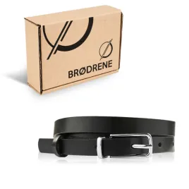 elegancki-pasek-skorzany-damski-90-cm-czarny-do-spodni-srebrna-klamra