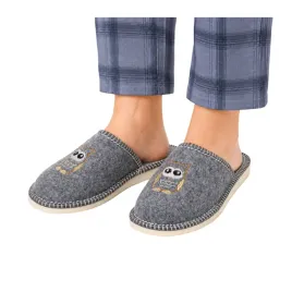 szare-domowe-kapcie-damskie-filcowe-z-haftem-sowy-klapki-slippers-r-40