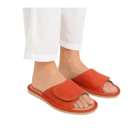 kapcie-domowe-klapki-damskie-regulowane-pomaranczowe-na-rzep-slippers-r-41
