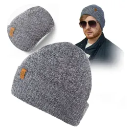 czapka-zimowa-meska-szara-ciepla-wywijana-brodrene-beanie-uniwersalna