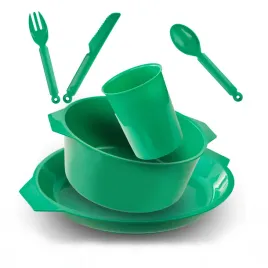 zestaw-naczyn-turystycznych-6w1-plastikowy-komplet-na-biwak-piknik-zielony