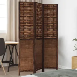 vidaxl-parawan-pokojowy-3-panelowy-ciemny-braz-lite-drewno-paulowni