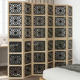 vidaxl-parawan-pokojowy-6-panelowy-brazowo-czarny-lita-paulownia