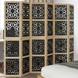 vidaxl-parawan-pokojowy-6-panelowy-brazowo-czarny-lita-paulownia