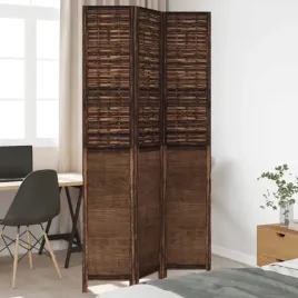 vidaxl-parawan-pokojowy-3-panelowy-ciemny-braz-lite-drewno-paulowni