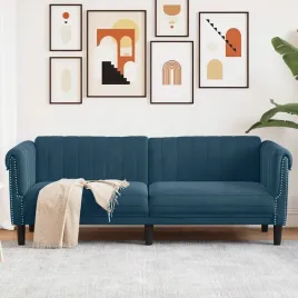 vidaxl-sofa-3-osobowa-niebieska-tapicerowana-aksamitem