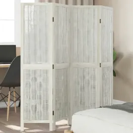 vidaxl-parawan-pokojowy-4-panelowy-bialy-lite-drewno-paulowni
