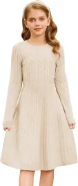 grace-karin-bezowa-dopasowana-sukienka-dzianinowa-z-paskiem-110-116-cm-6ea
