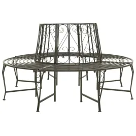 vidaxl-lawka-pod-drzewo-160-cm-stalowa