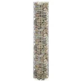 vidaxl-okragly-slup-gabionowy-galwanizowana-stal-o30x150-cm