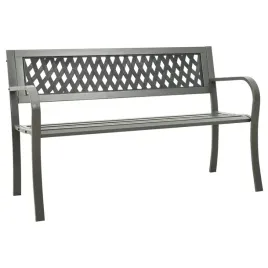 vidaxl-lawka-ogrodowa-125-cm-stalowa-szara